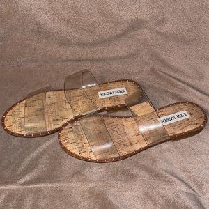Steve Madden- Clear Sandals